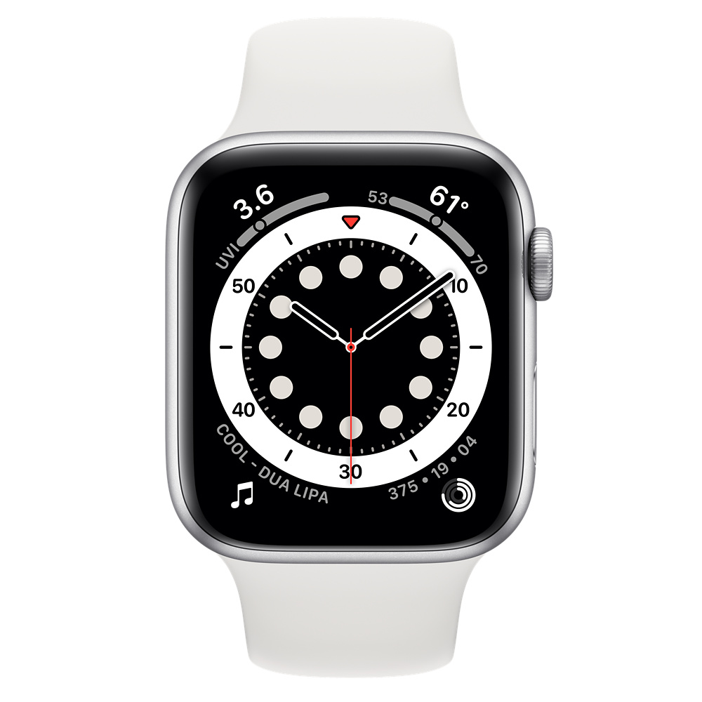 Apple Watch Series 6（GPSモデル）- 44mmシルバーアルミニウムケース 