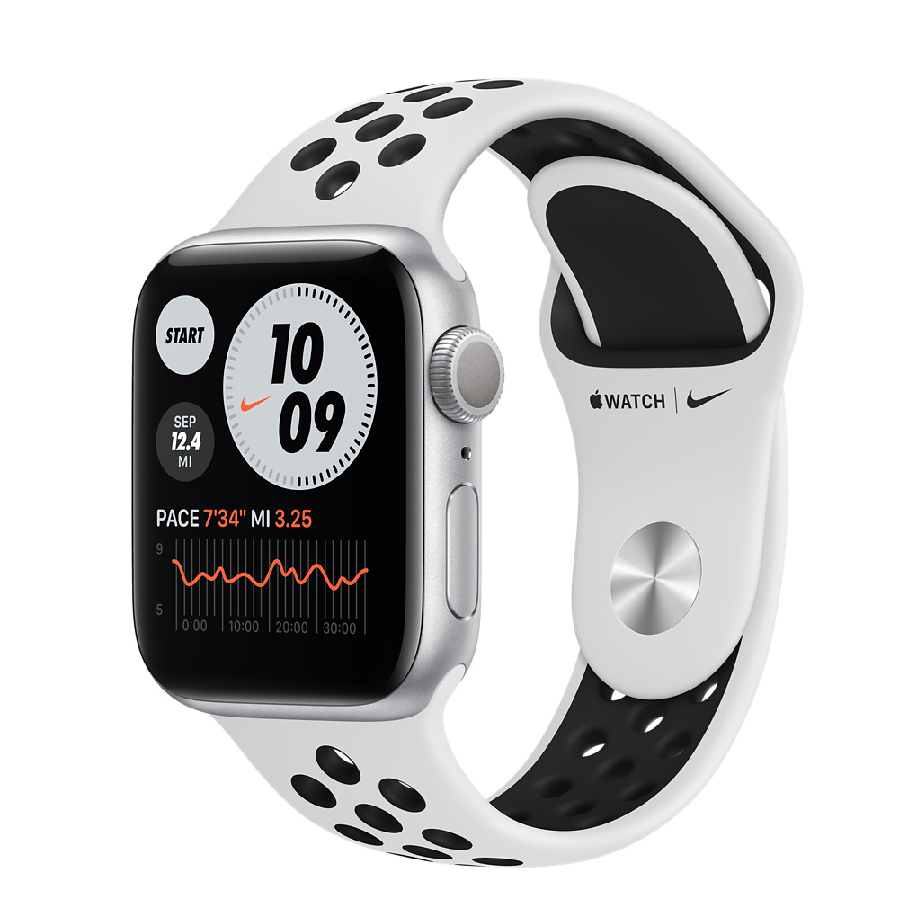 スマートフォン/携帯電話 その他 Apple Watch Nike Series 6（GPSモデル）- 40mmシルバー 