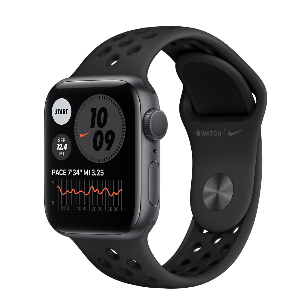 Refurbished Apple Watch Nike Series 6 GPS, 40mm Space Gray 