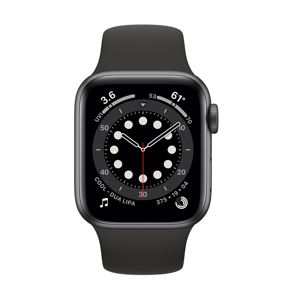 Refurbished Apple Watch Series 6 GPS + Cellular, 40mm Space Gray 