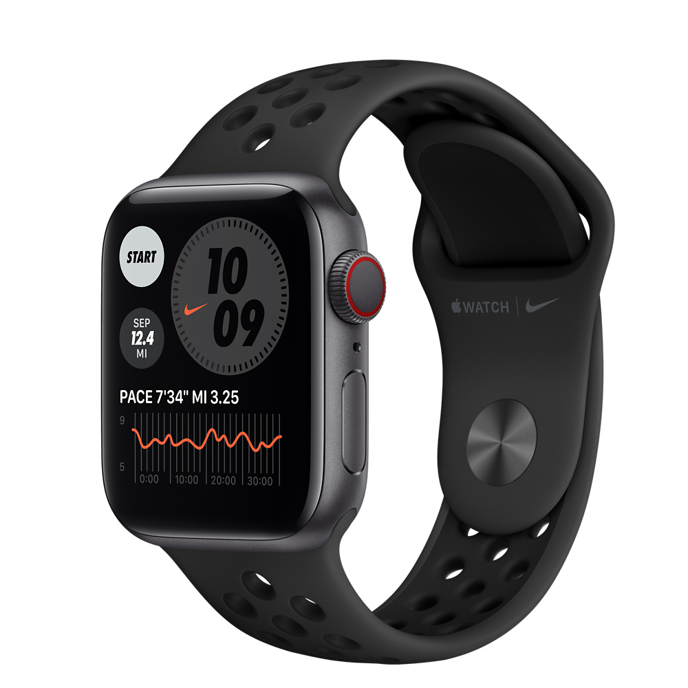 Refurbished Apple Watch Nike Series 6 GPS + Cellular, 40mm Space 