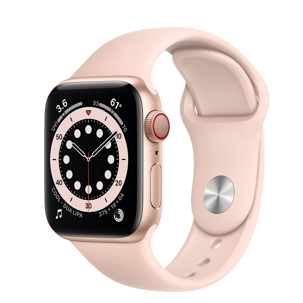 Apple Watch Series 6（GPS + Cellularモデル）- 40mmゴールド ...
