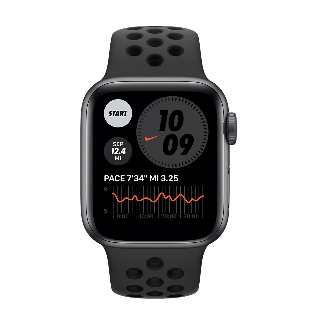 Apple Watch Nike Series 6（GPS + Cellularモデル）- 40mmスペース ...