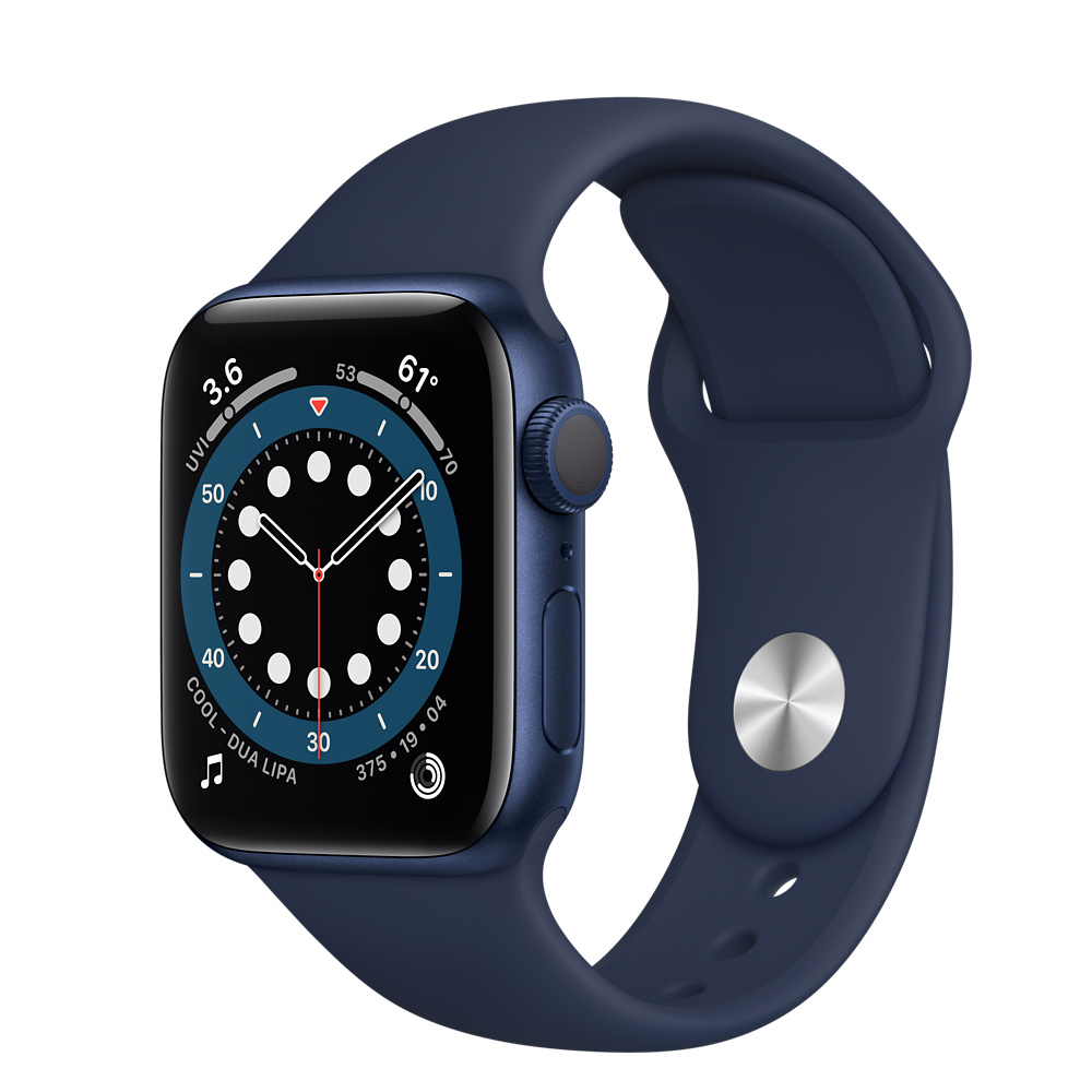 Apple Watch Series 6（GPSモデル）- 40mmブルーアルミニウム