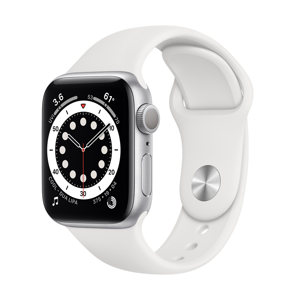 Apple Watch Series 6（GPSモデル）- 40mmシルバーアルミニウム 