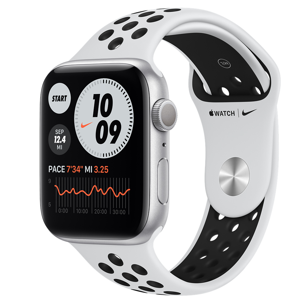 Apple Watch Nike Series 6（GPSモデル）- 44mmシルバー ...