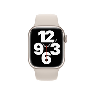 Apple Watch Series 7（GPS + Cellularモデル）- 41mmスターライトアルミニウムケースとスターライトスポーツバンド  [整備済製品] - Apple（日本）