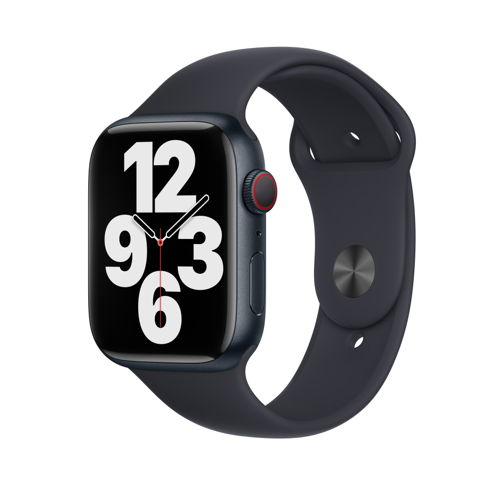 スマートフォン/携帯電話 その他 Refurbished Apple Watch Series 7 GPS + Cellular, 45mm Midnight 