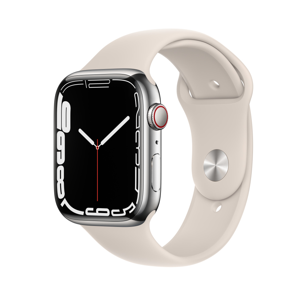 Apple Watch series 7 GPSモデル45mmスターライト　美品