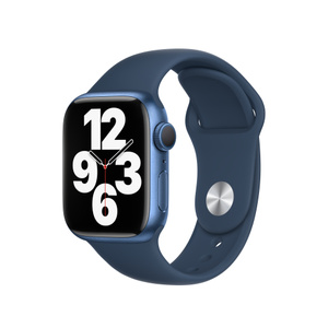Apple Watch Series 7（GPSモデル）- 41mmブルーアルミニウムケースと 