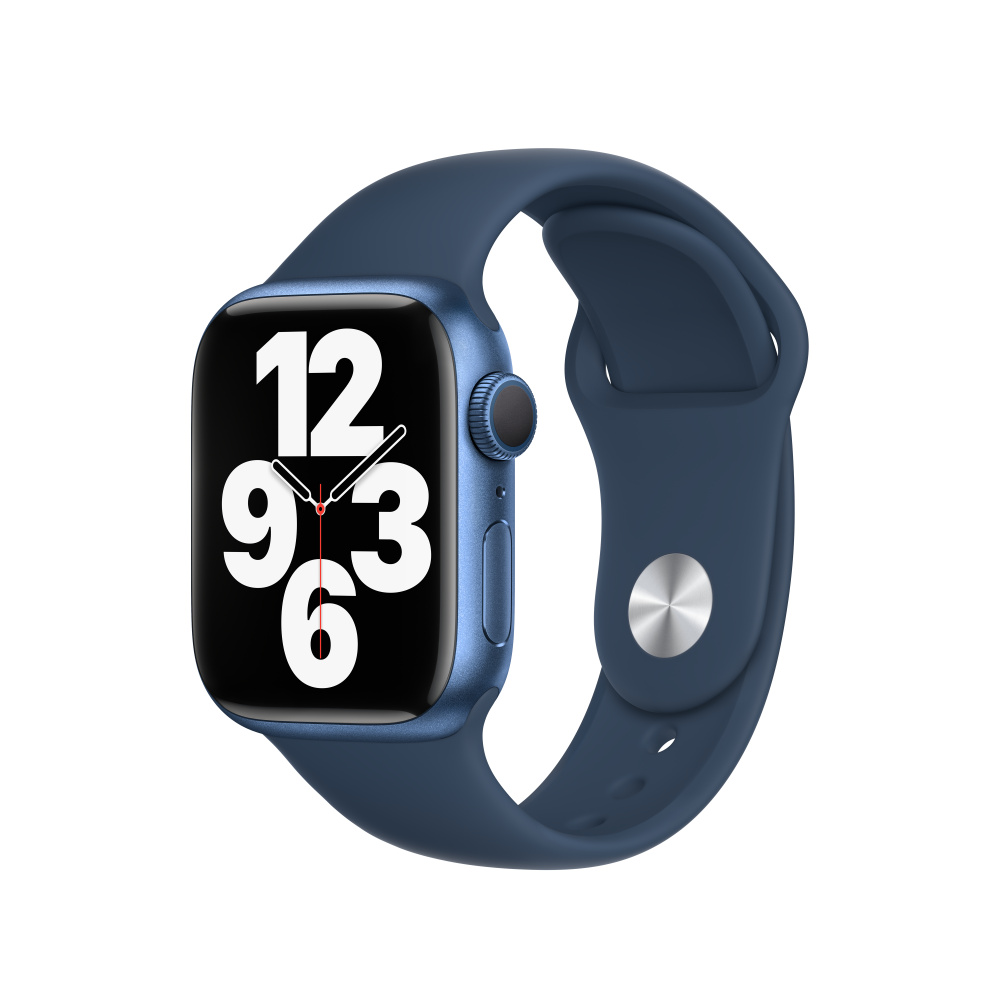 Apple Watch Series 7（GPSモデル）- 41mmブルーアルミニウムケースと