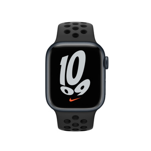 Refurbished Apple Watch Nike Series 7 GPS, 41mm Midnight Aluminium 