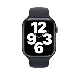 Apple Watch Series 7（GPSモデル）- 45mmミッドナイトアルミニウムケースとミッドナイトスポーツバンド [整備済製品] -  Apple（日本）