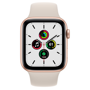 Apple Watch SE（GPSモデル）- 44mmゴールドアルミニウムケース
