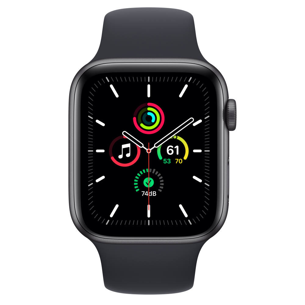 Apple Watch SE（GPSモデル）- 44mmスペースグレイアルミニウム 