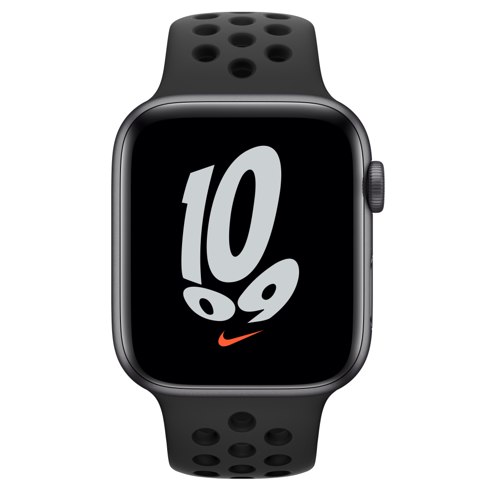 Apple Watch Nike SE（GPSモデル）- 44mmスペースグレイ ...