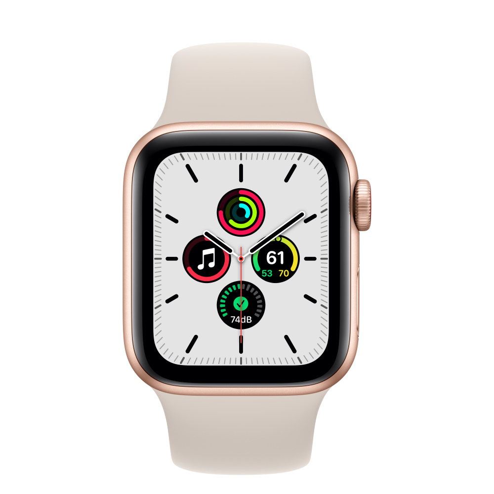 Apple Watch SE（GPS + Cellularモデル）- 40mmゴールド ...