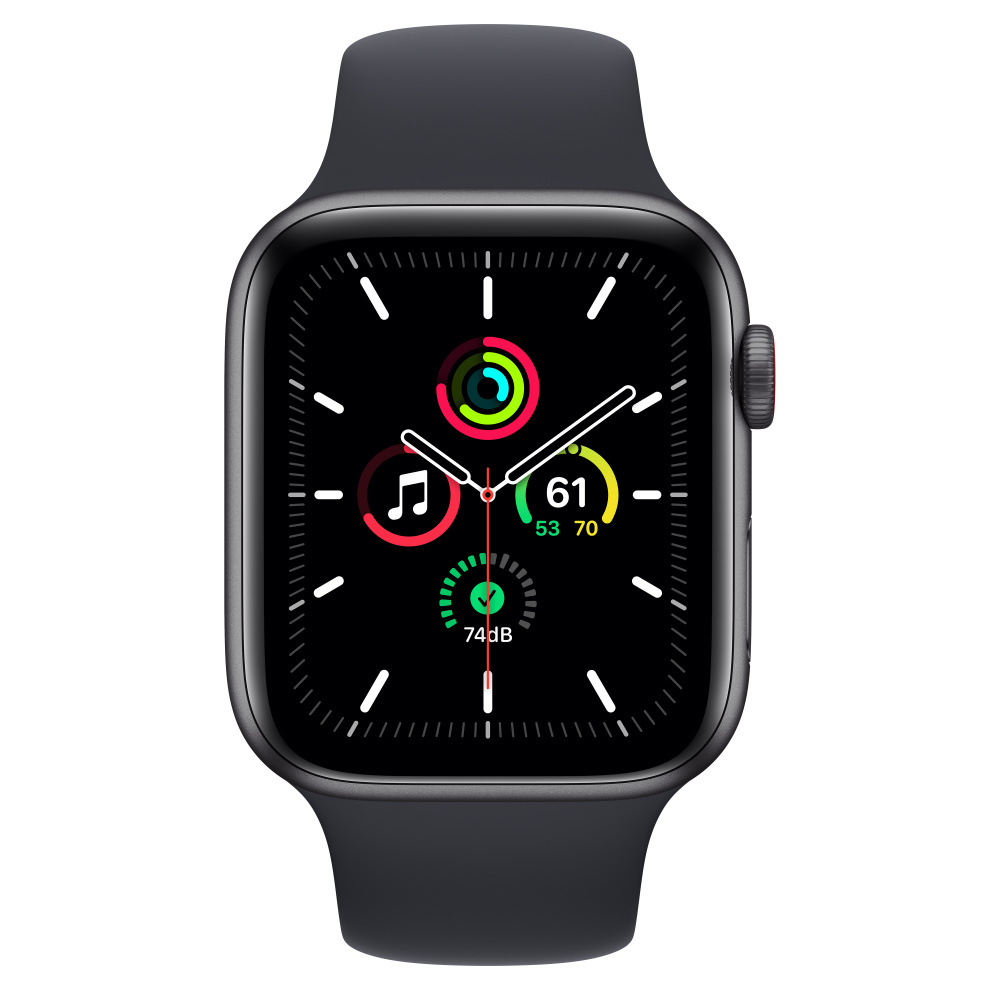 Apple Watch SE（GPS + Cellularモデル）- 44mmスペースグレイ 