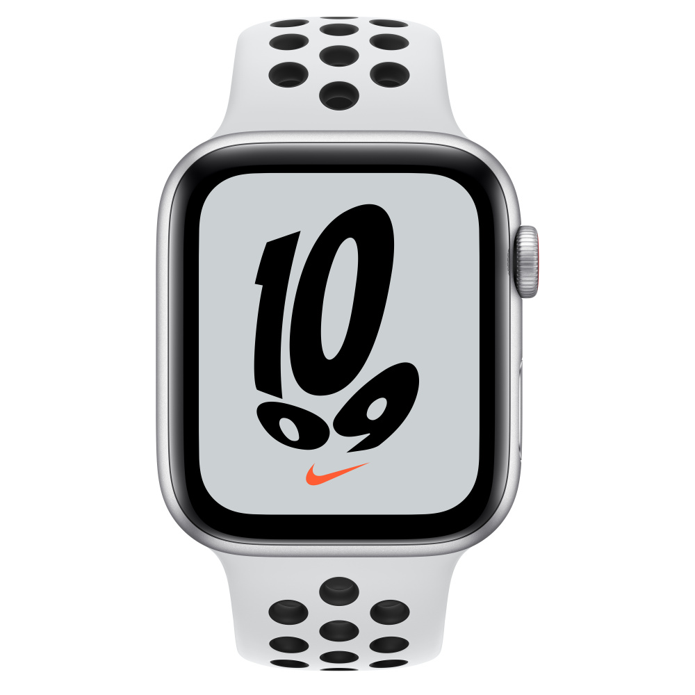 Apple Watch Nike SE（GPS + Cellularモデル）- 44mmシルバー ...