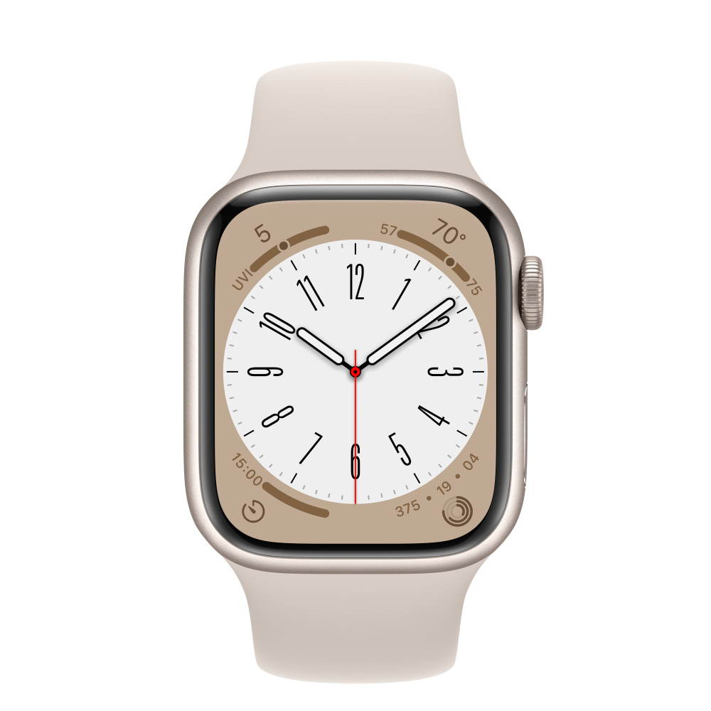 Apple Watch Series 8（GPS + Cellularモデル）- 41mmスターライト