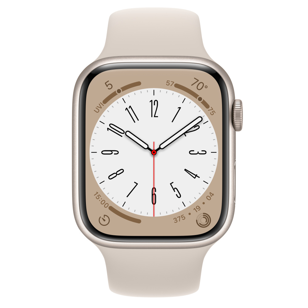Apple Watch Series 8（GPS + Cellularモデル）- 45mmスターライト