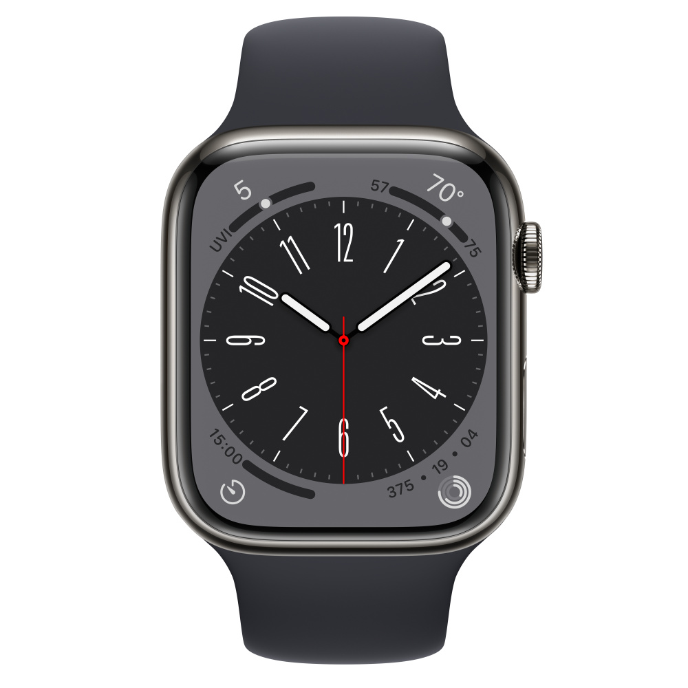 Apple Watch Series 8（GPS + Cellularモデル）- 45mmグラファイト