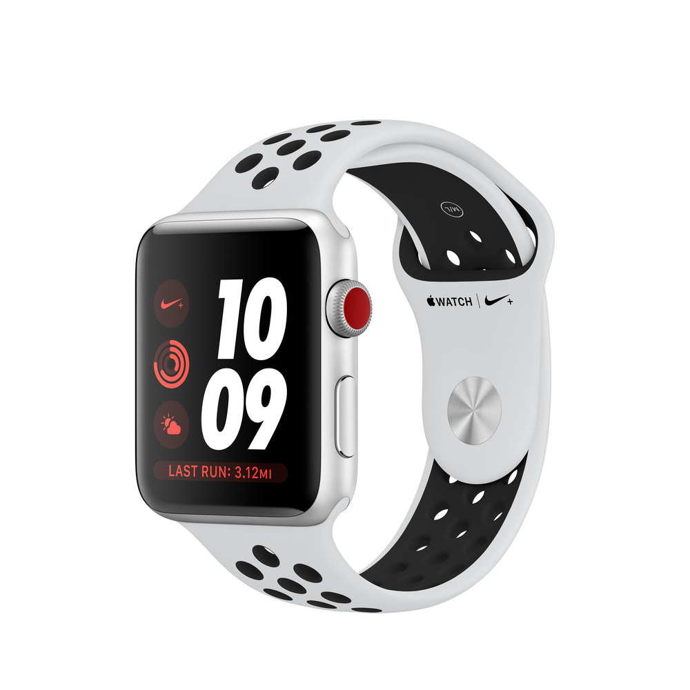 スマートフォン/携帯電話 その他 Refurbished Apple Watch Series 3 GPS + Cellular, 42mm Silver 