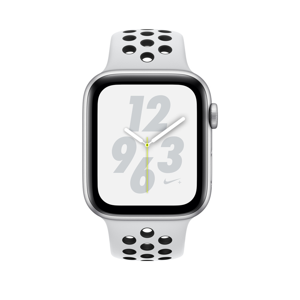 Refurbished Apple Watch Nike+ Series 4 GPS + Cellular, 44mm Silver 