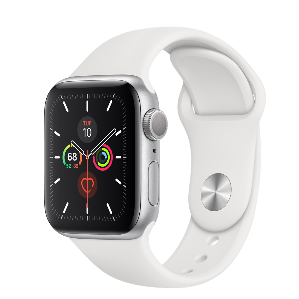 Apple Watch Series 5（GPSモデル）- 40mmシルバーアルミニウム 