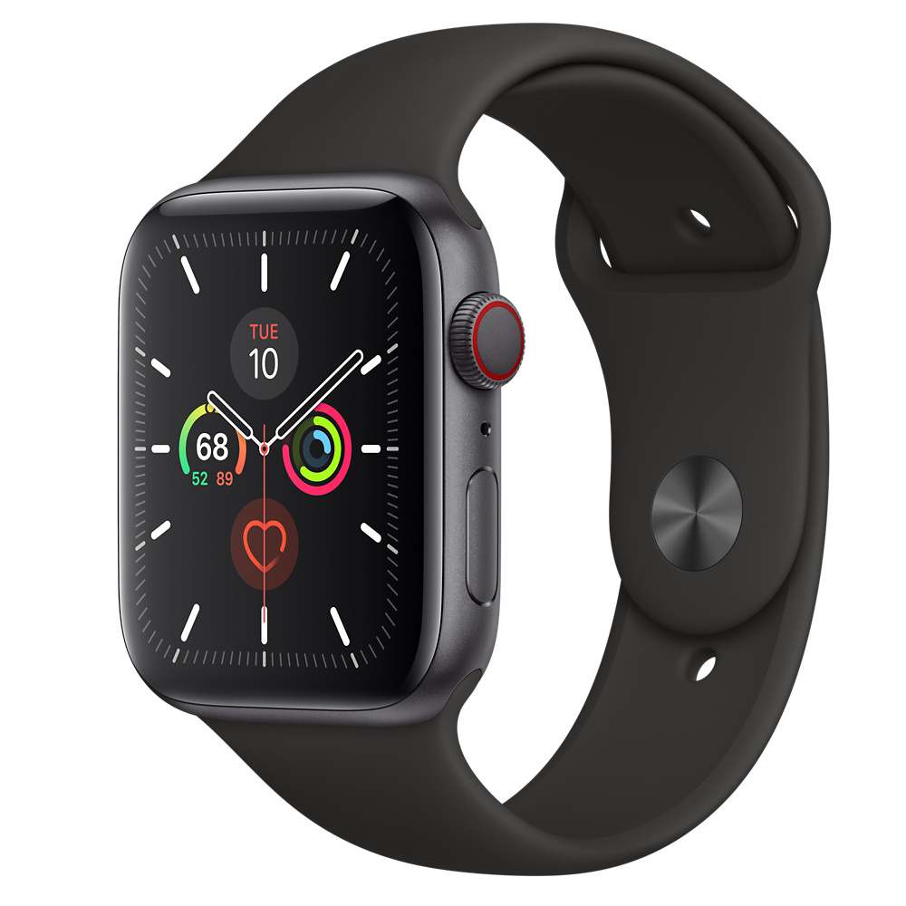 Refurbished Apple Watch Series 5 GPS + Cellular, 44mm, Space 