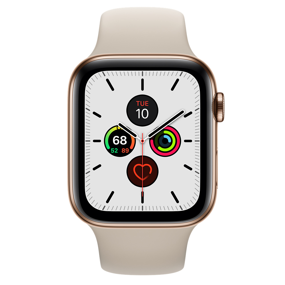Apple Watch Series 5（GPS + Cellularモデル）- 44mmゴールド 