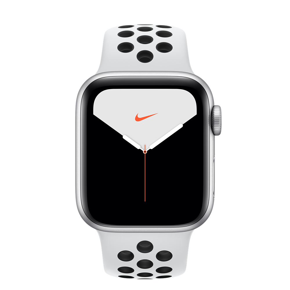Refurbished Apple Watch Nike Series 5 GPS + Cellular, 40mm Silver 