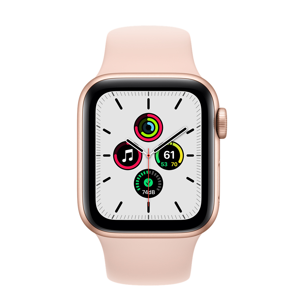 Apple Watch SE（GPS + Cellularモデル）- 40mmゴールド 