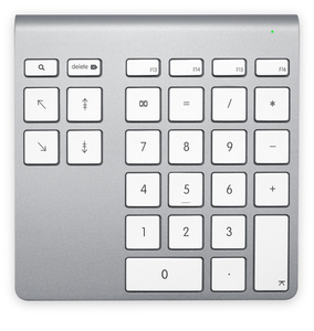Belkin Wireless YourType Numeric Keypad - Apple (UK)