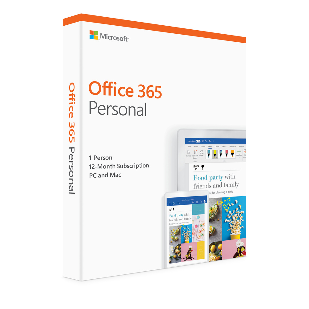 Microsoft Office 365 Personal (suscripción de 12 meses; 1 persona) - Apple  (MX)
