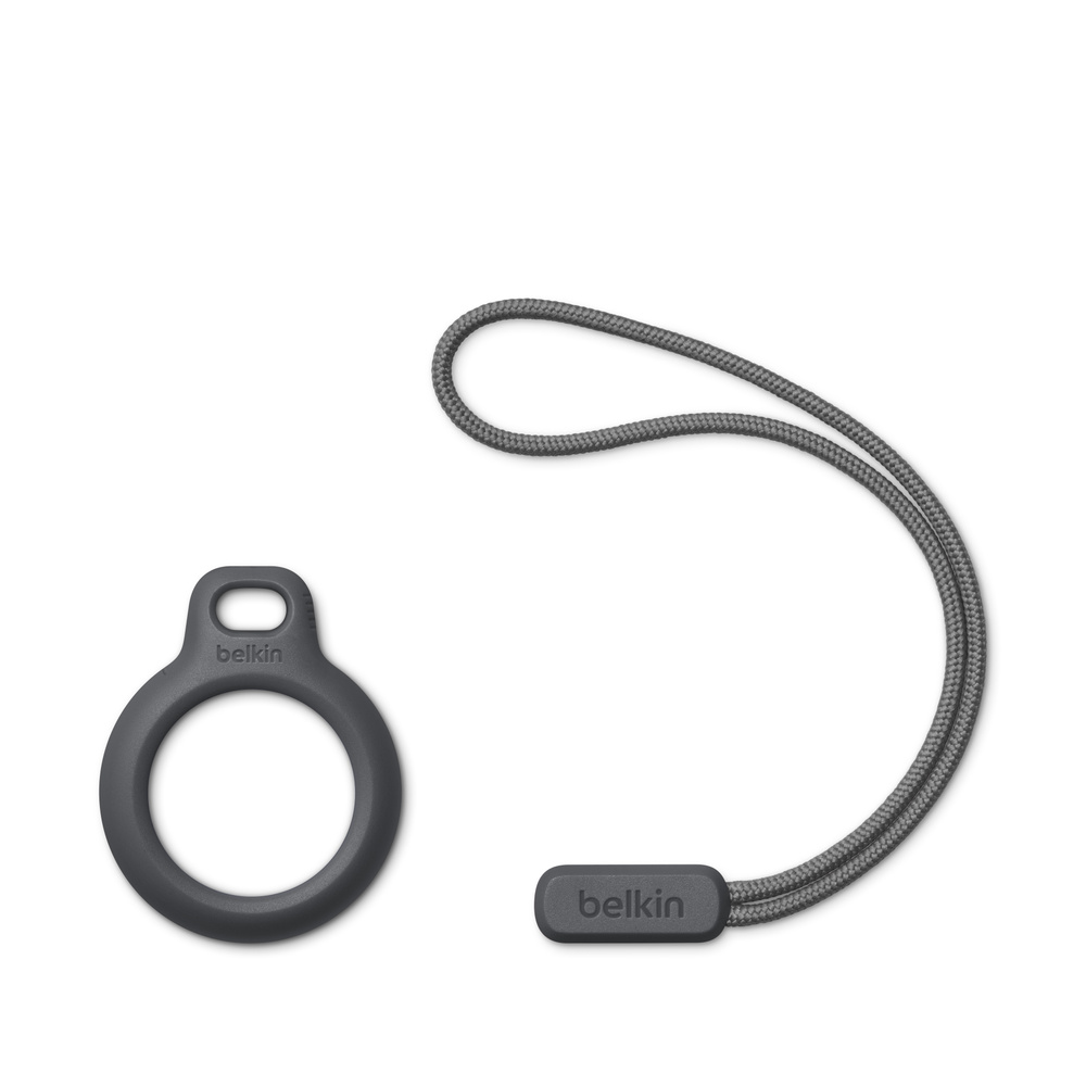Belkin Secure Holder with Key Ring for AirTag (Black) - NEW SEALED  745883786176
