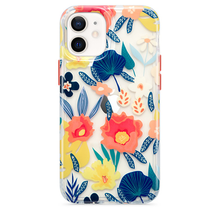 tech21 evo art botanical garden case voor iphone 12 mini
