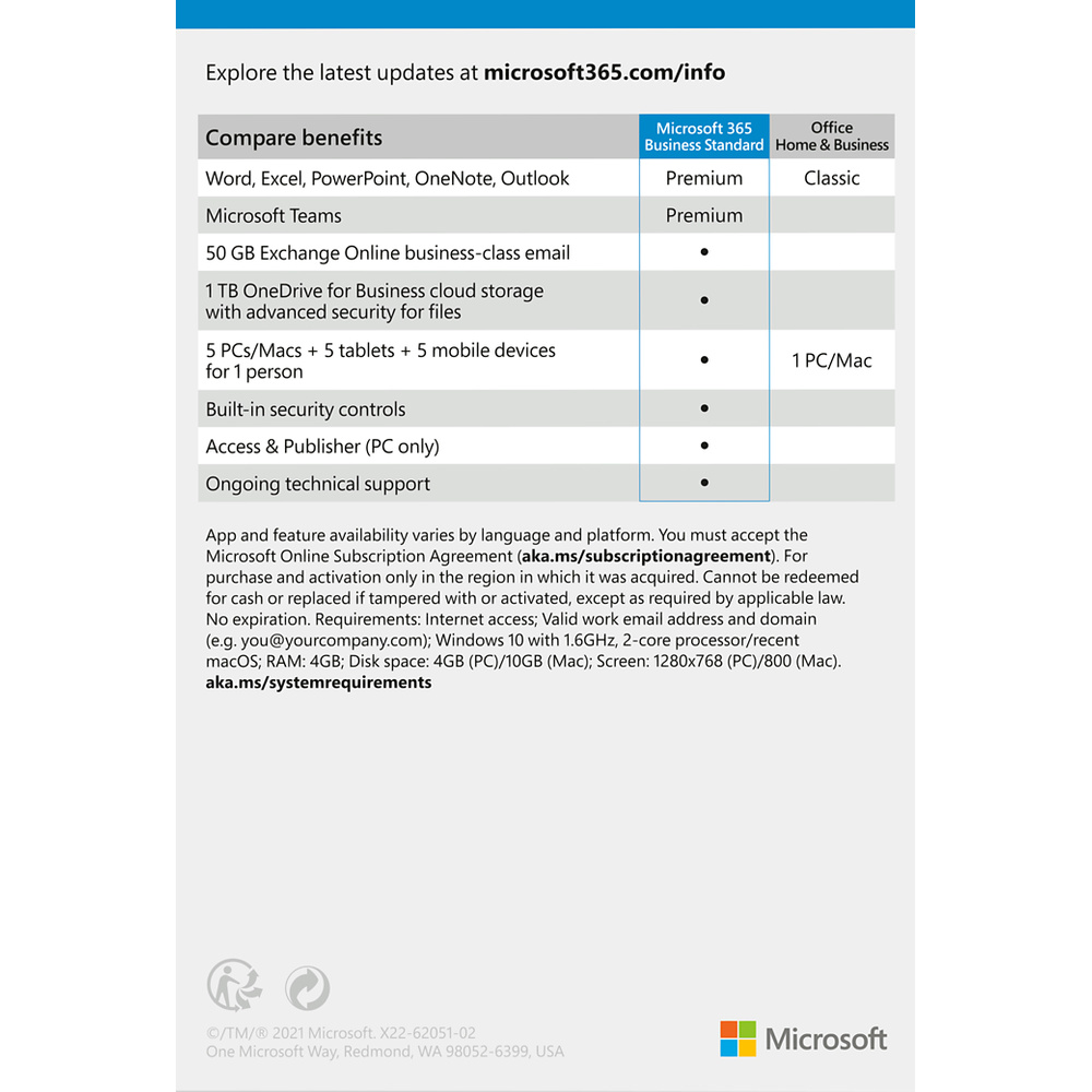 Compare Professional Email and Microsoft 365 Email Plans - Knowledge base -  ScalaHosting
