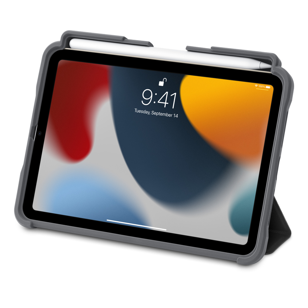 STM Dux Plus Case for iPad mini (6th Generation) - Black - Apple