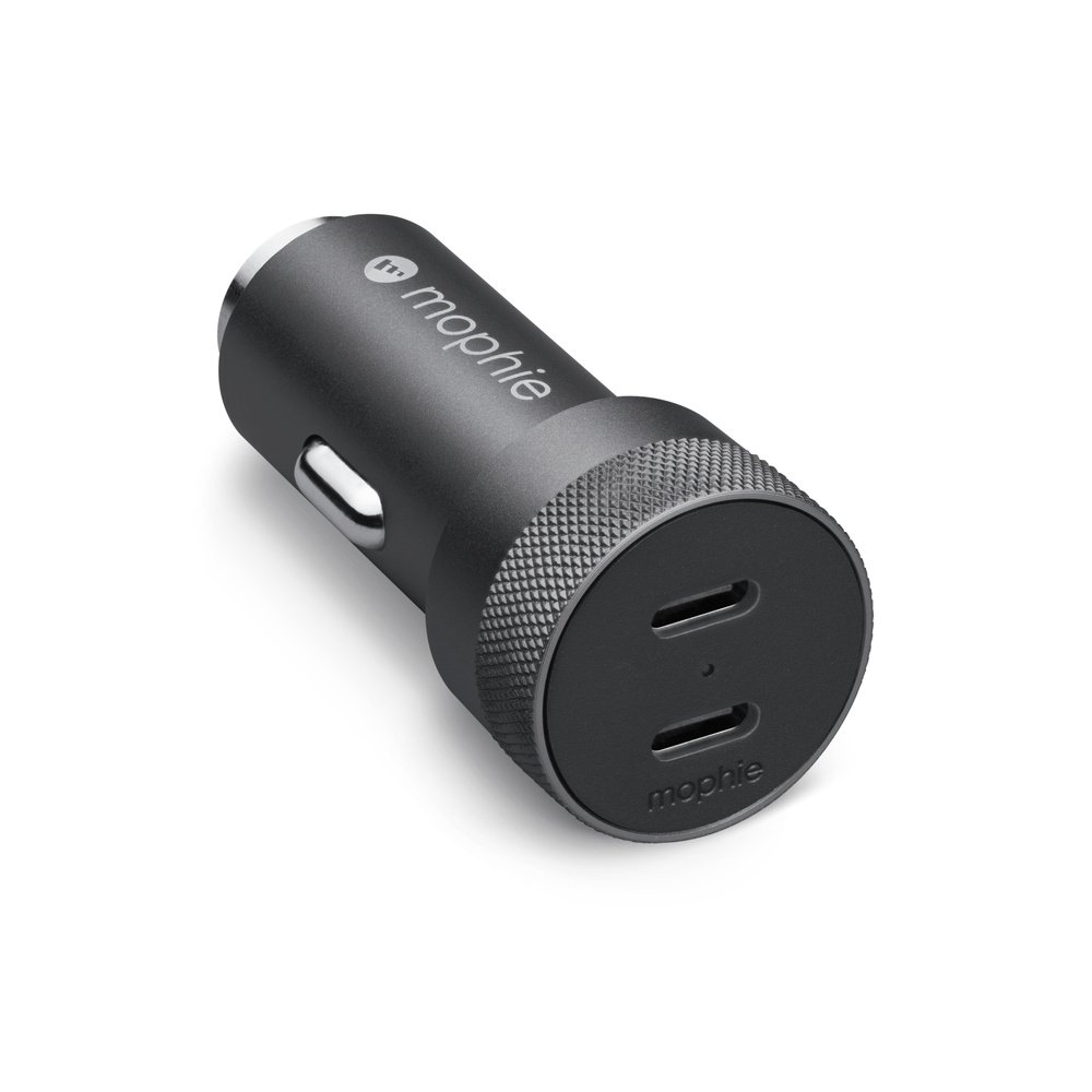 Mobigear - Double USB / USB-C Chargeur voiture Power Delivery 30W