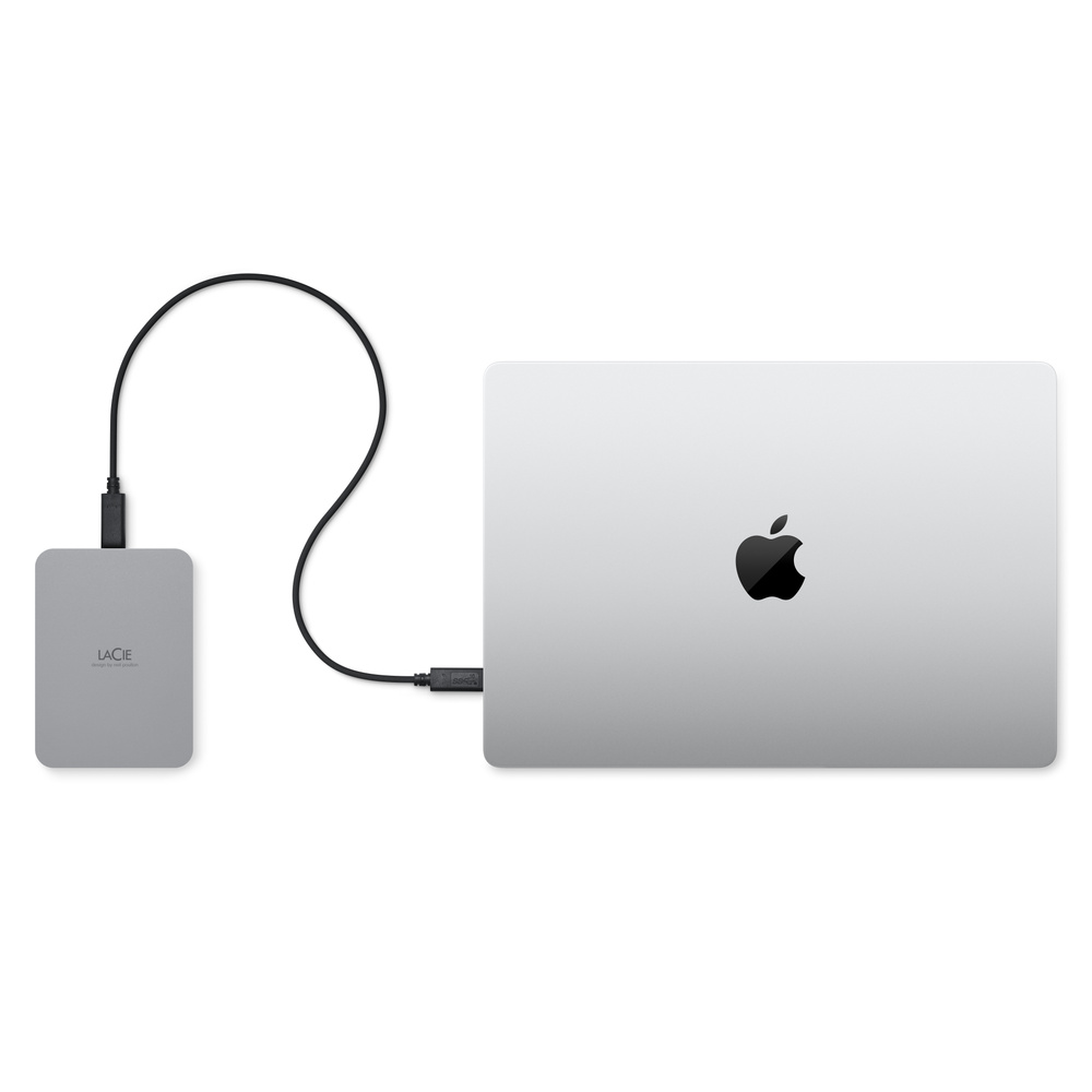 Disque dur portable USB-C Secure 5 To de LaCie avec Rescue - Apple (FR)