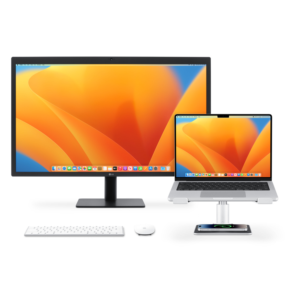Support réglable HiRise Pro de Twelve South pour MacBook avec MagSafe -  Apple (FR)
