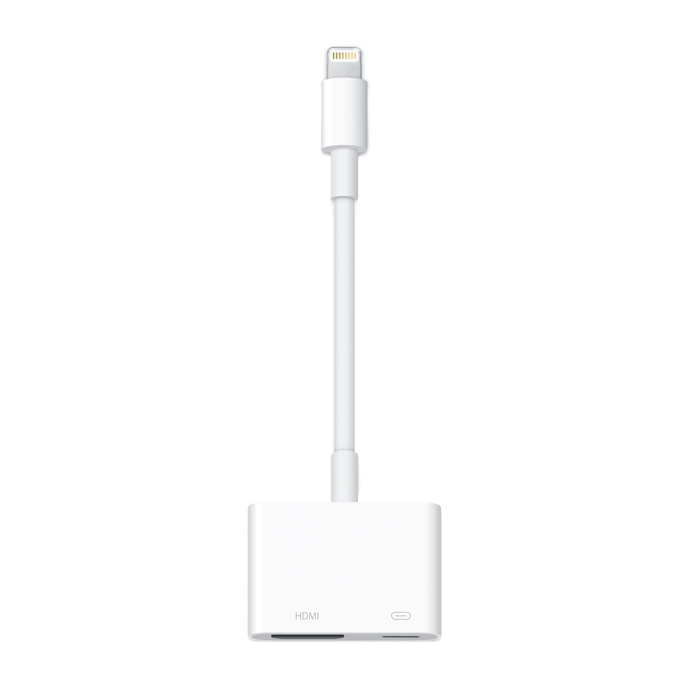 Apple純正iPhone HDMI 変換アダプタ　ライトニング接続ケーブル