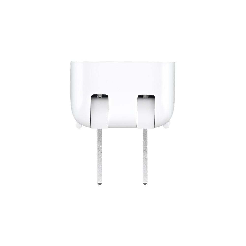  Adaptador de corriente alterna, cargador de viaje, convertidor  de enchufe de pared, cabezal de pato estándar de EE. UU. para Apple MacBook  iPhone, iPad, iPod iBook (paquete de 2) : Electrónica