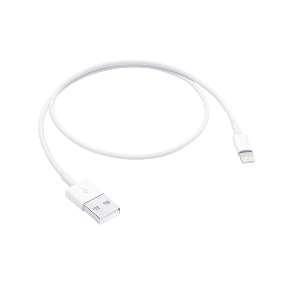 De lucht Heb geleerd Inloggegevens Lightning-naar-USB-kabel (0,5 m) - Apple (NL)