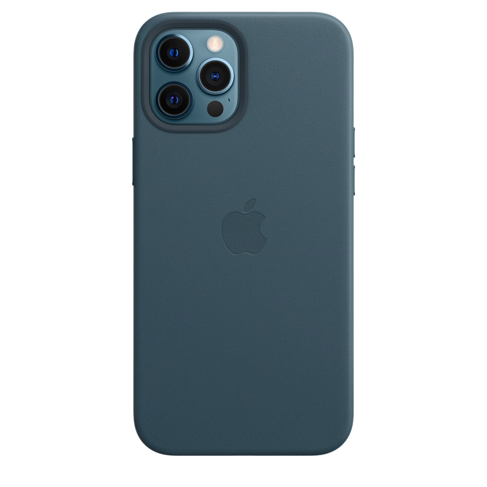 MagSafe対応iPhone 12 Pro Maxレザーケース - バルティックブルー