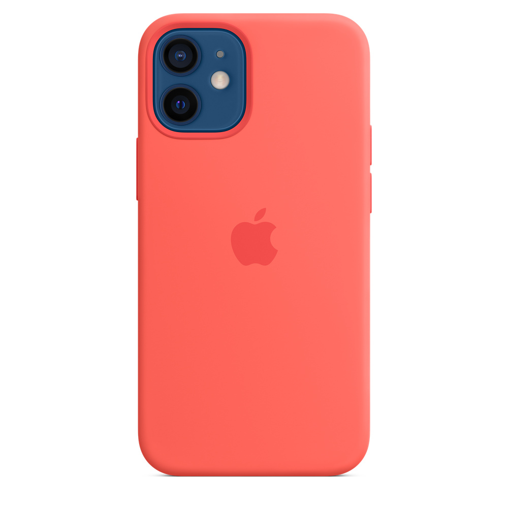 MagSafe対応iPhone 12 miniシリコーンケース - ピンクシトラス 