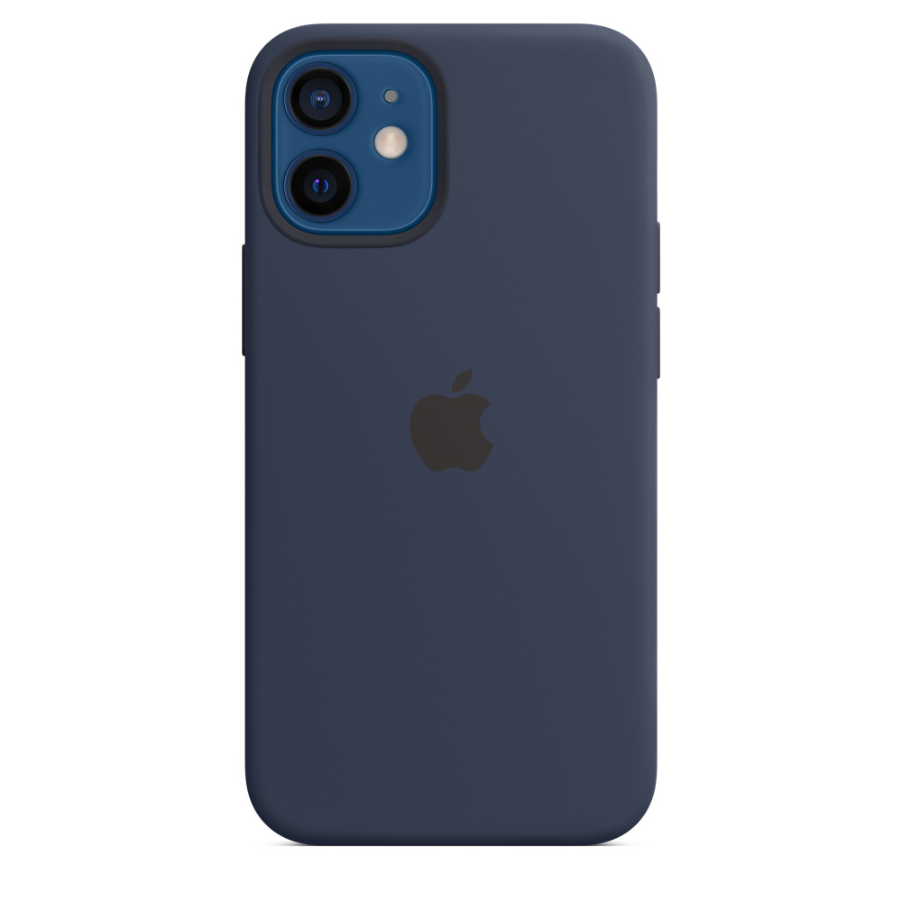 Iphone 12 Mini Silicone Case With Magsafe Deep Navy Apple