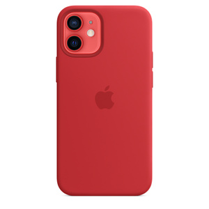iPhone 12 mini Silicone Case with MagSafe - (PRODUCT)RED - Apple