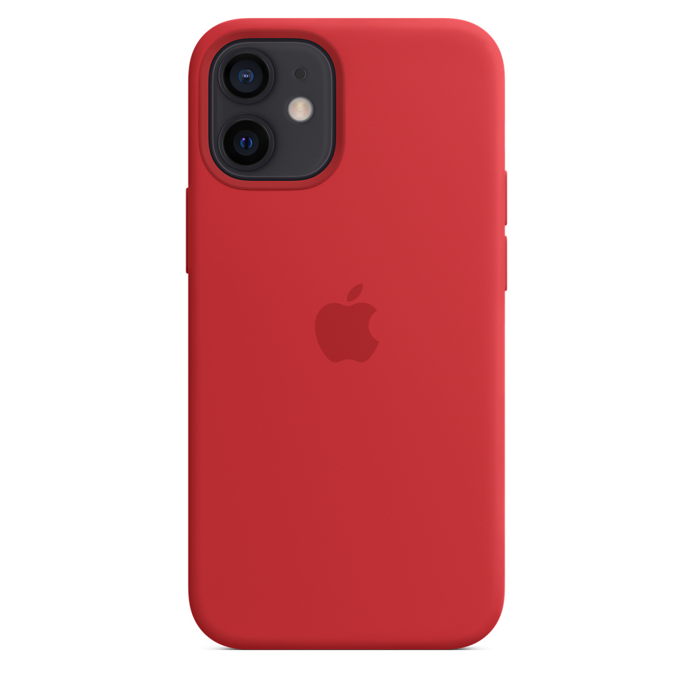 iPhone 12 mini Silicone Case with MagSafe - (PRODUCT)RED - Apple